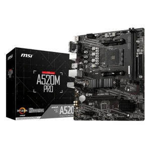 msi-a520m-pro-amd-am4-matx-gaming-motherboard