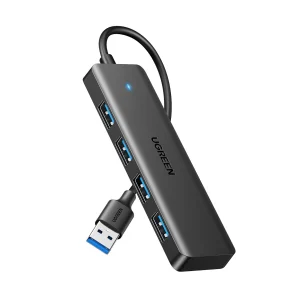 ugreen-4-in-1-usb-3-0-hub-high-speed-5gbps-data-transfer-grey