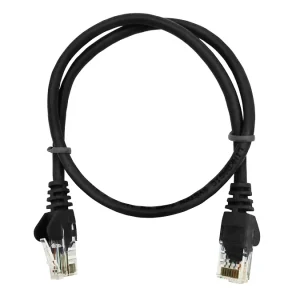 linkbasic-50cm-utp-cat5e-flylead-black