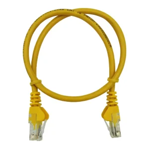 linkbasic-50cm-utp-cat5e-flylead-yellow
