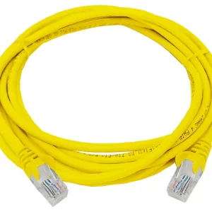 linkbasic-3-metre-utp-cat5e-flylead-yellow