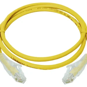 linkbasic-1-metre-utp-cat6-flylead-yellow