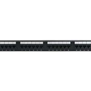 linkbasic-24-port-cat5e-rack-mount-patch-panel