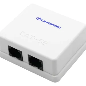 linkbasic-cat5e-double-surface-mount-box