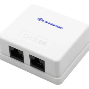linkbasic-cat6a-double-surface-mount-box