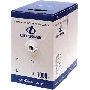linkbasic-305m-box-cat5e-solid-grey-utp-cable