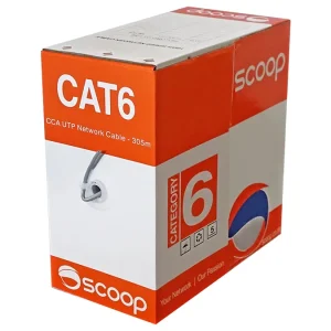 scoop-305m-box-cat6-cca-grey-utp-cable